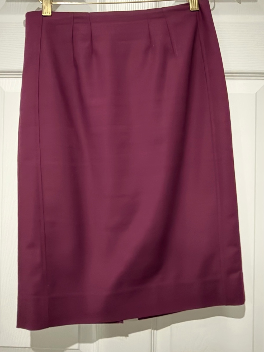 White House Black Market Plum Pencil Skirt